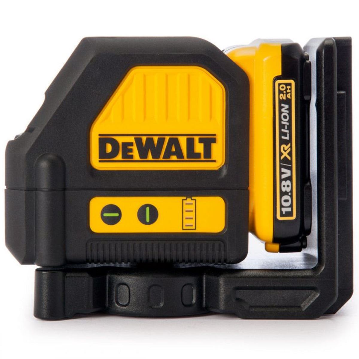Dewalt DCE088D1G 12V Self-Levelling Green Cross Line Laser & 2.0Ah Battery Charger with Extendable Tripod