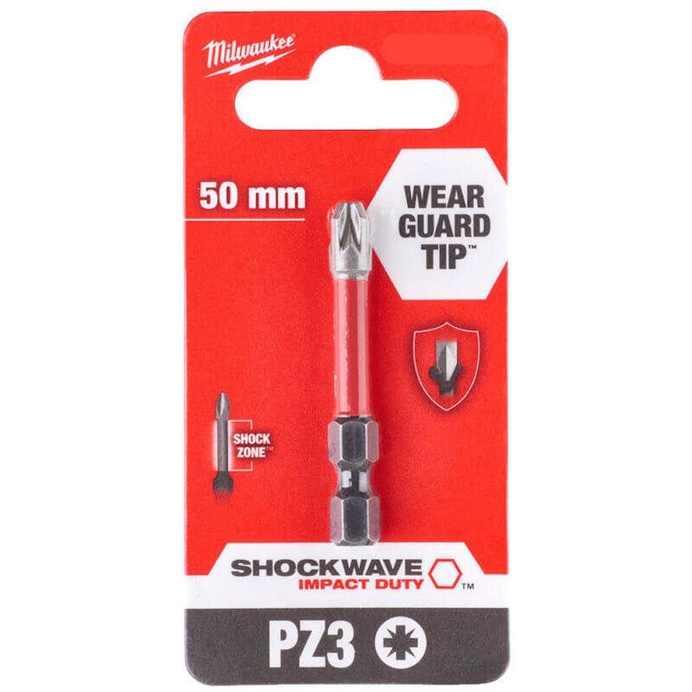 Milwaukee Shockwave PZ3 50mm Screwdriver Bit 4932472051