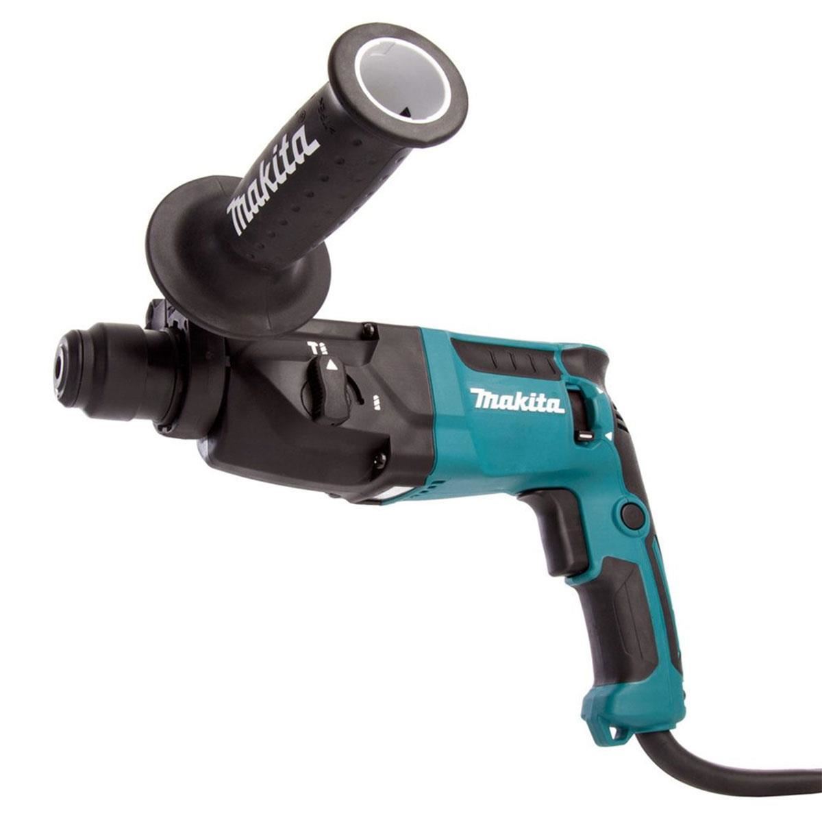 Makita HR1840/2 SDS+ 2-Mode Rotary Hammer Drill With Carry Case 240V & 5 Piece Drill Bit Set