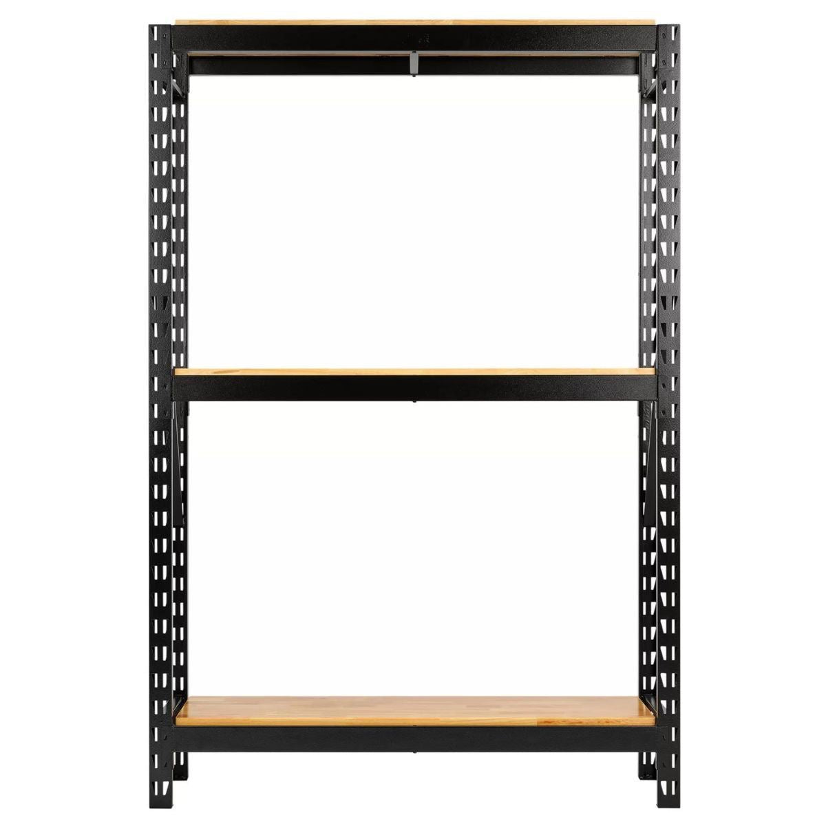 Draper MS400-54-14PC W Bunker Modular 3 Tier Racking with Hardwood Shelving 1500mm 27793