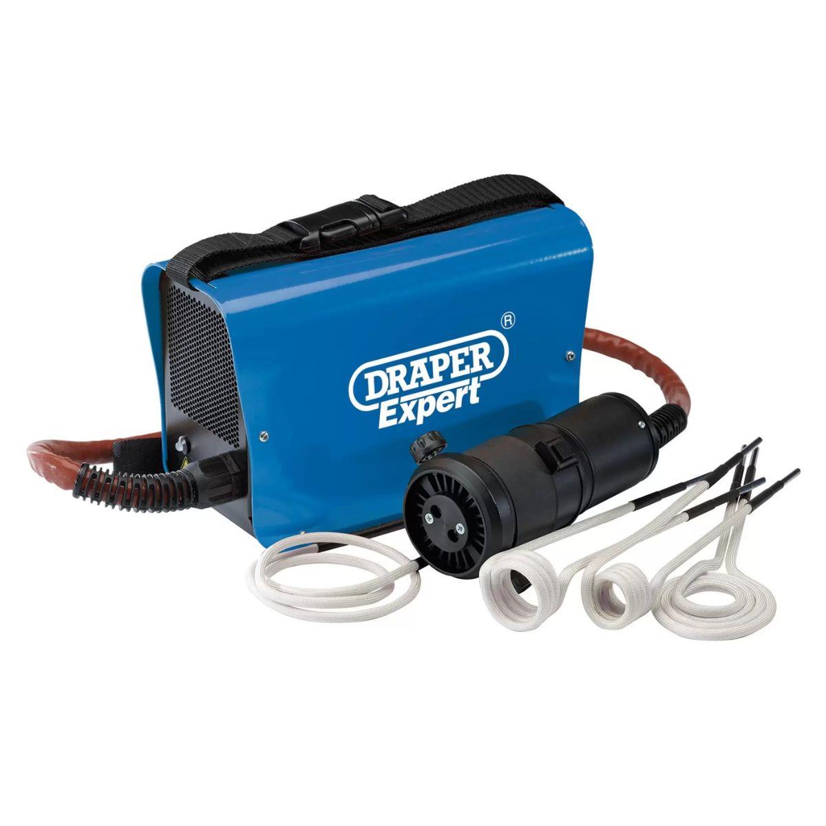 Draper Expert IHT-11 Induction Heating Tool 1250W/230V Professional Induction Heater Kit with Coils 99798