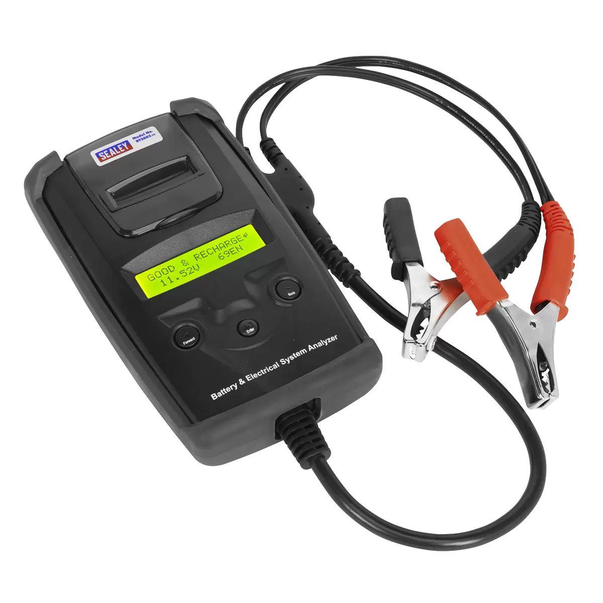 Sealey BT2003 6/12/24V Digital Battery and Alternator Tester with Printer