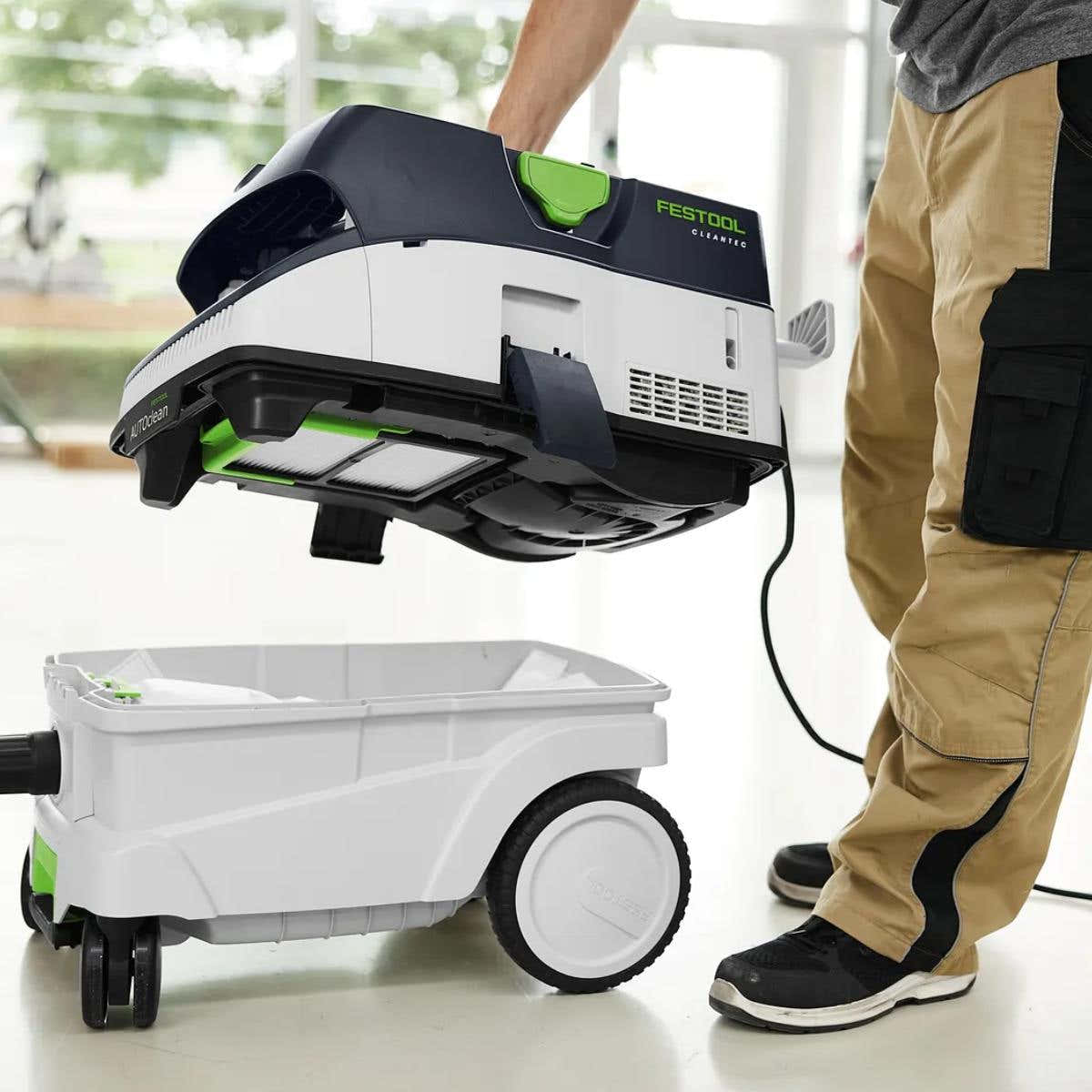 Festool CLEANTEC CTM 26 EI AC 230V GB M-Class 26L Wet and Dry Mobile Dust Extractor - 577854