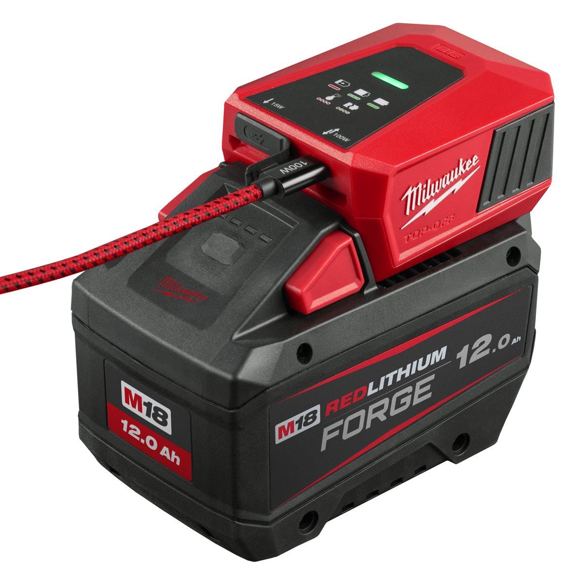 Milwaukee M18TC-0 18V Top Off Mini Charger 4932499166