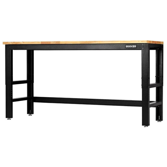 Draper B300-WB72W BUNKER 1830mm Workbench with Hardwood Worktop Durable & Spacious 28091