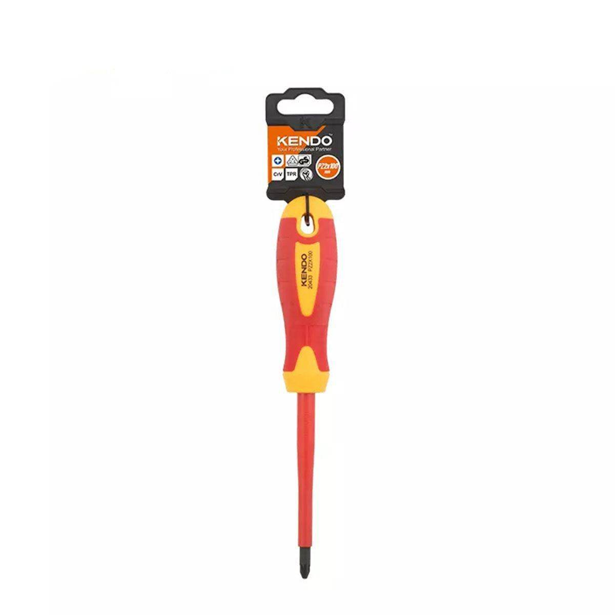 Kendo 80mm PZ1 VDE Screwdriver