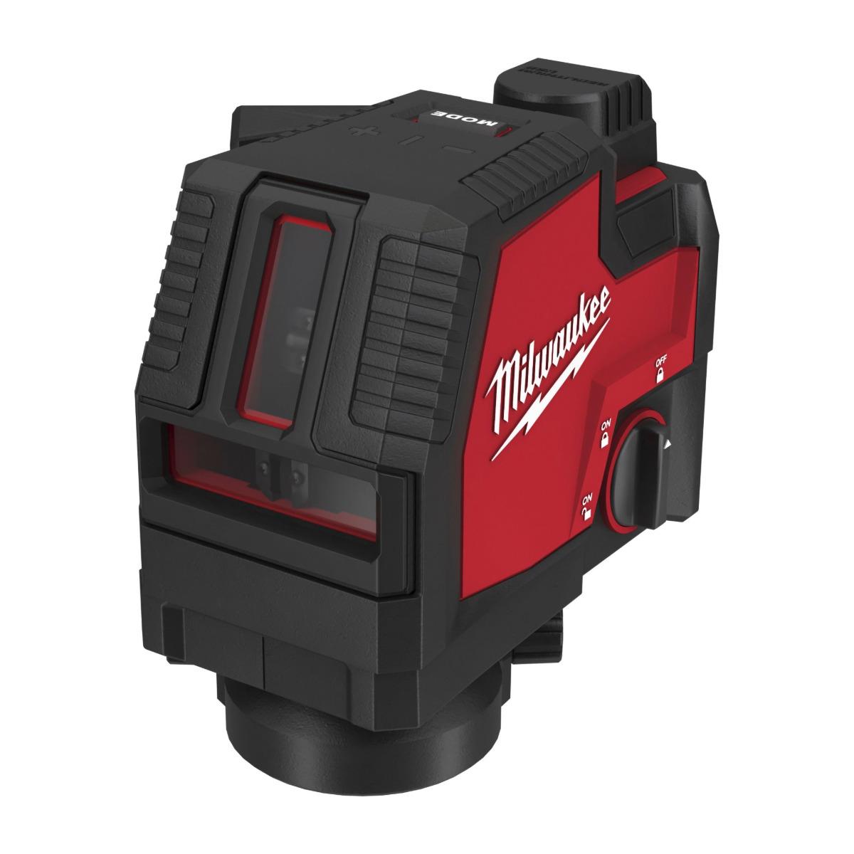 Milwaukee L4CLL-301C 4V REDLITHIUM USB Rechargeable Green Cross Line Laser 4933478243