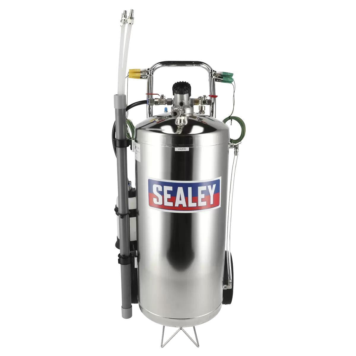 Sealey TP200S  Air Operated Fuel Drainer Stainless Steel 40Ltr