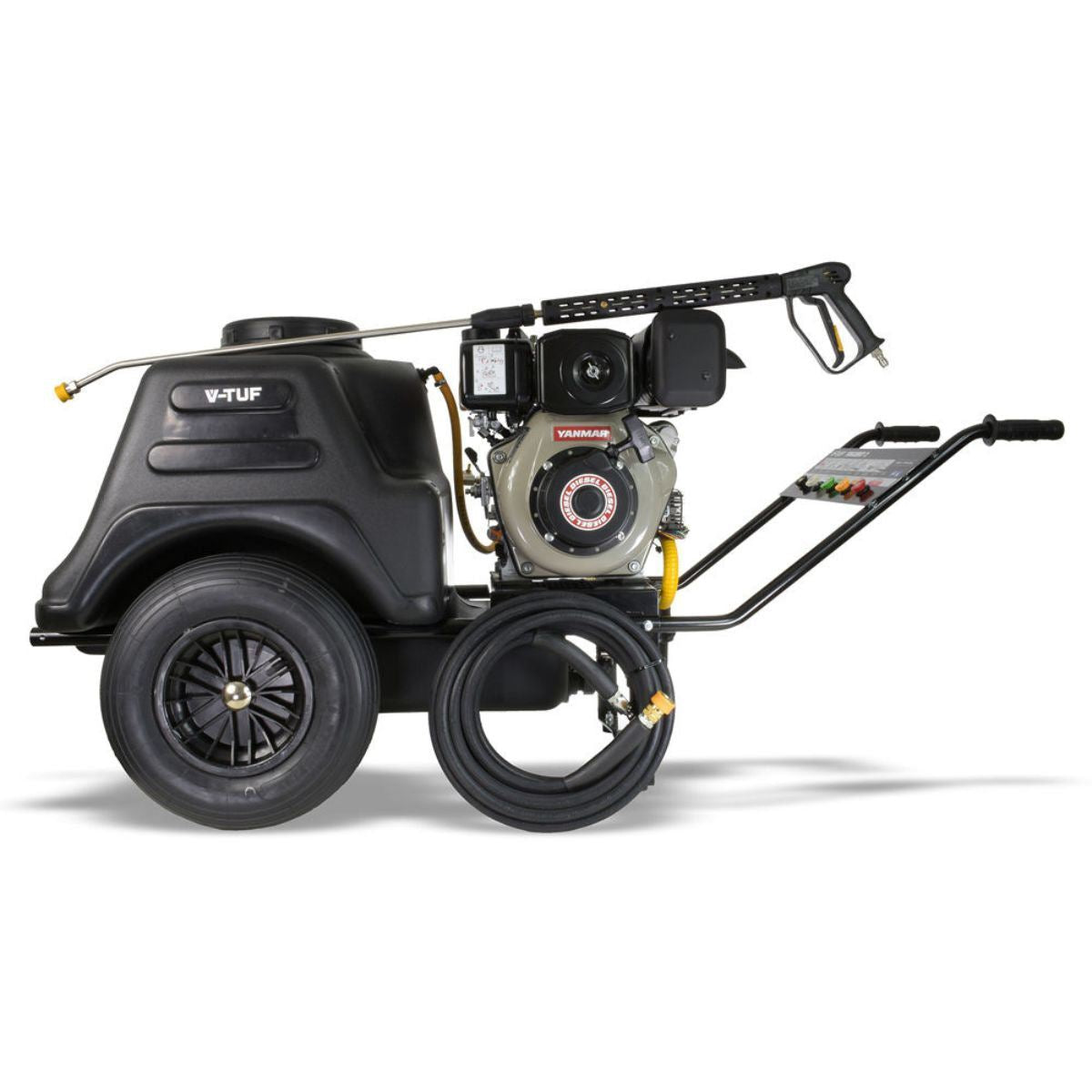 V-TUF Torrent 2D5 Diesel Pressure Washer 150L Capacity, Yanmar L4.8 Engine & 150Bar Pressure