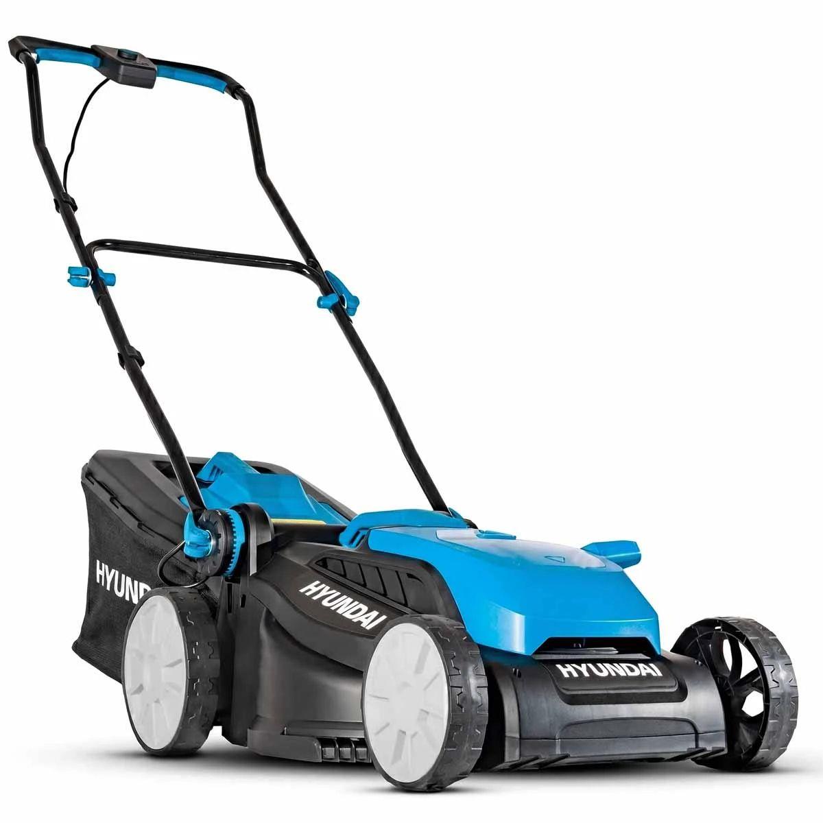 Hyundai HY40CLM38 2 x 20V Brushless Cordless Lawnmower 38cm with 2 x 4.0Ah Batteries and Charger