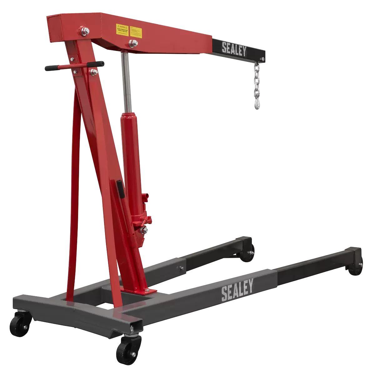 Sealey PH30 3tonne Fixed Frame Engine Crane with Extendable Legs