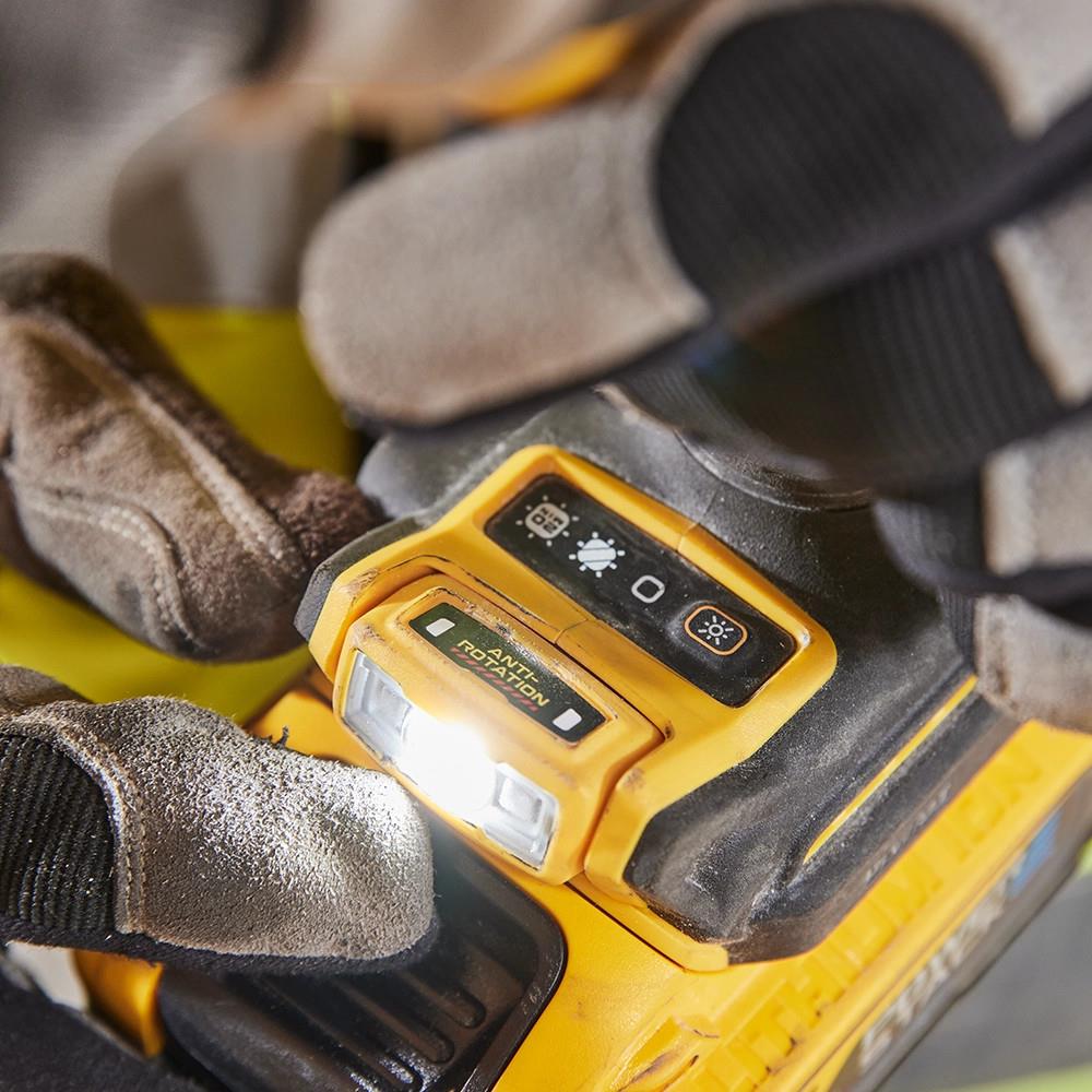 Dewalt DCD1007H2T-GB 18V XR Brushless Combi Drill With 2 x 5.0Ah Powerstack Batteries, Charger & Case