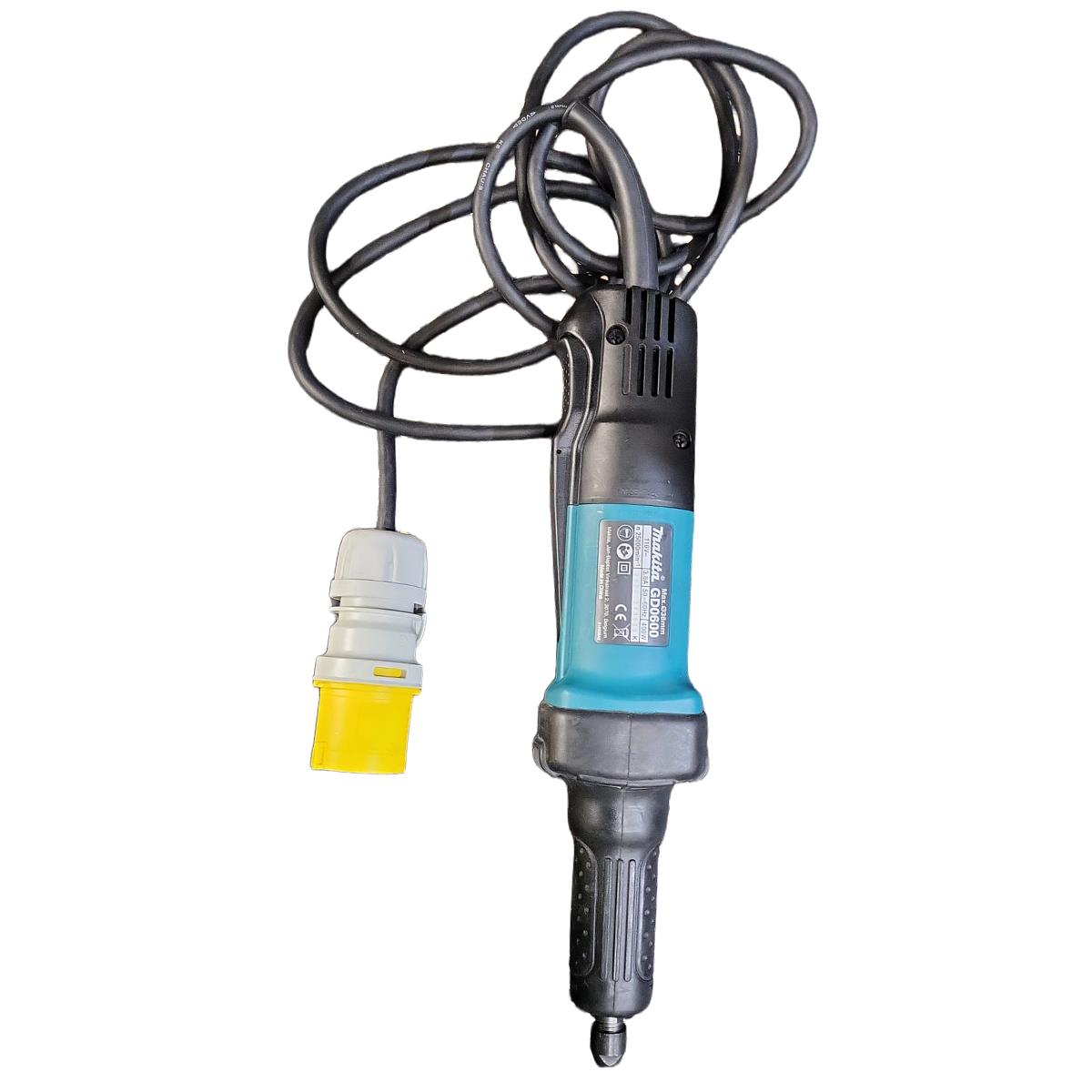 Makita GD0600/1 400W Straight Die Grinder 6mm High Speed With Paddle Switch 110V Item Condition Seller Refurbished