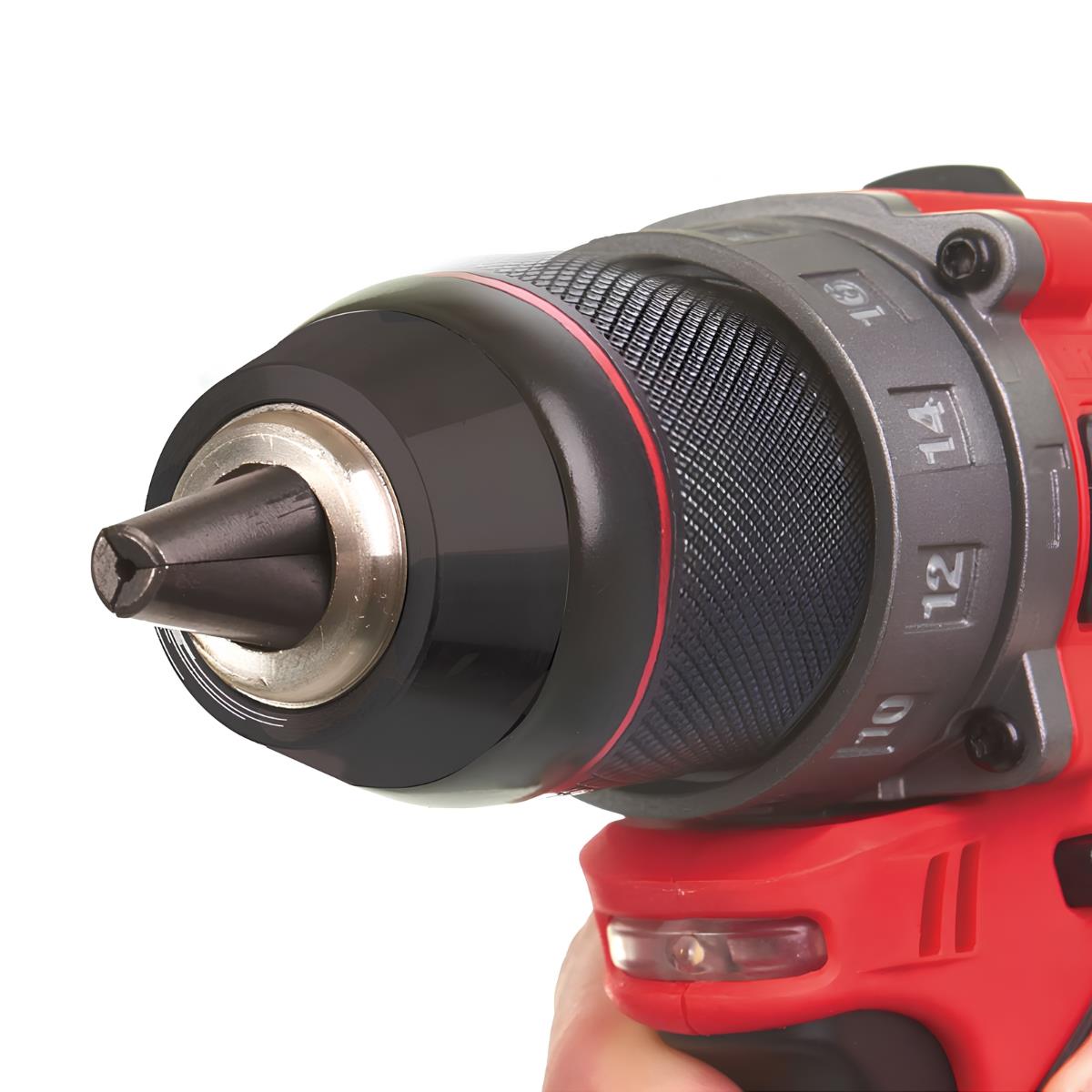 Milwaukee M12FPPBB-202X 12V Combi Drill & Cross Line Laser With 2 x 2.0Ah Battery Charger & Case 4933478988