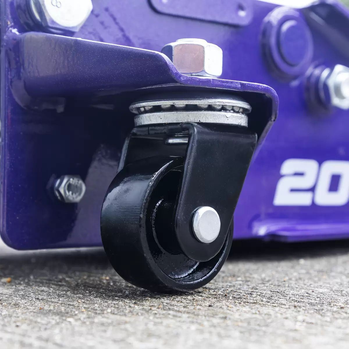 Sealey 2001LEP Low Profile Trolley Jack with Rocket Lift 2.25 Tonne Purple