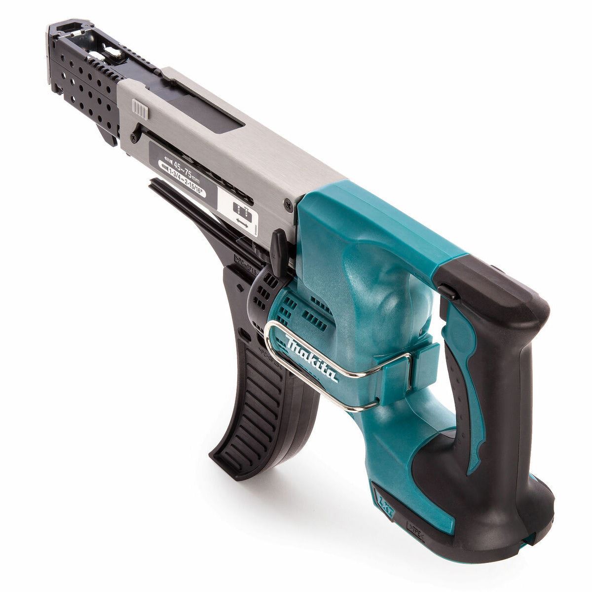 Makita DFR750Z 18V LXT Auto Feed Screwdriver with 1 x 6.0Ah Battery & Charger