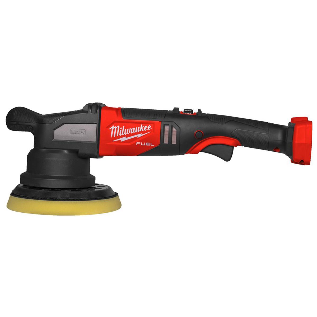 Milwaukee M18FROP21-0X 18V Brushless Random Orbital Polisher With 1 x 12.0Ah Battery Charger & Case