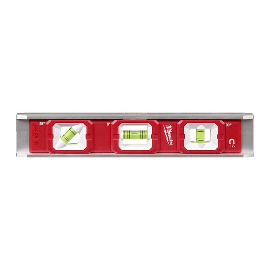 Milwaukee 250mm Magnetic Base Torpedo Level 4932498716