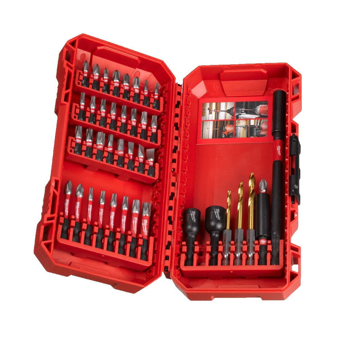 Milwaukee 45 Piece Packout SDS+ Drill Bit & Impact Bit Accessory Set 4932499761