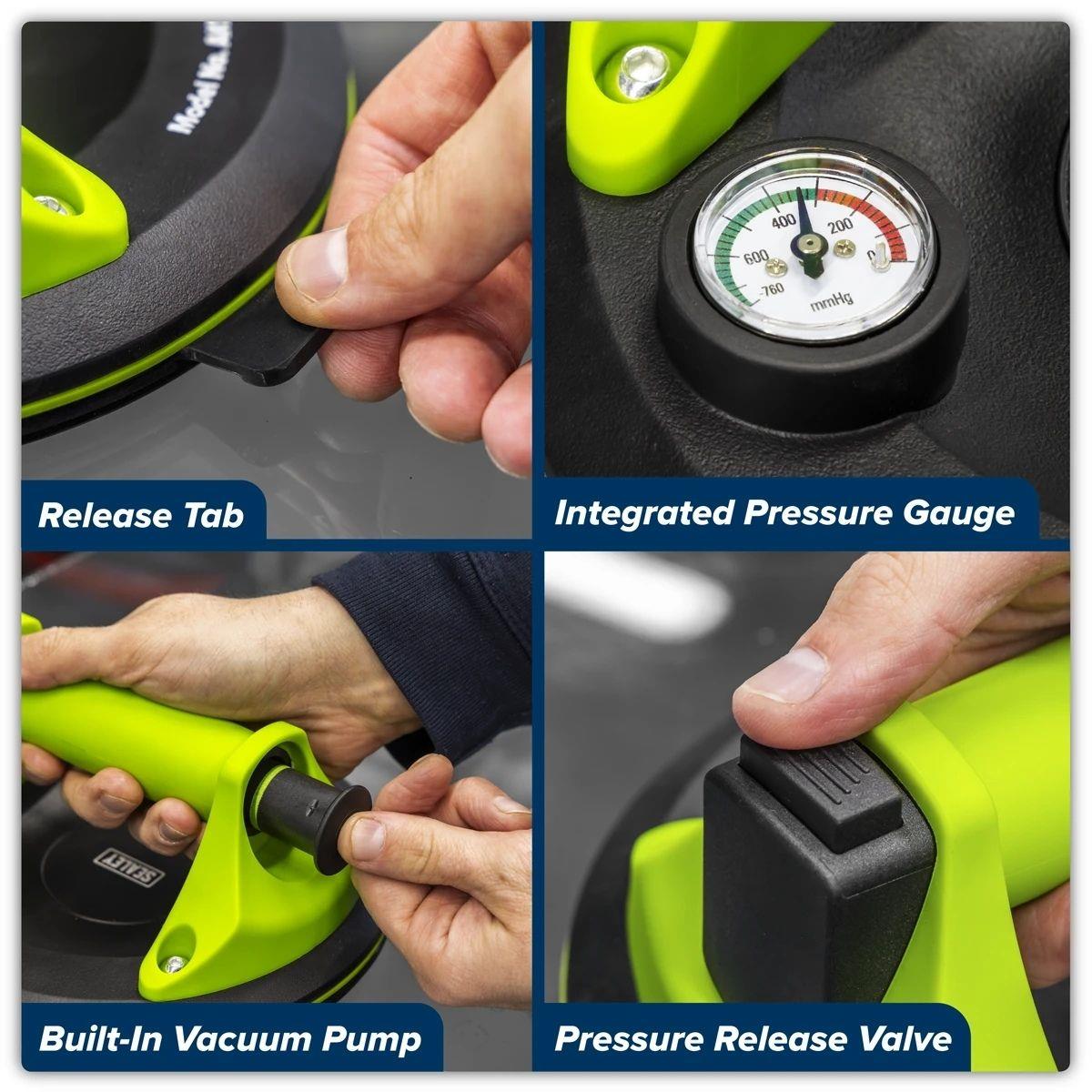 Sealey AK9894 Cup with Vacuum Grip Indicator