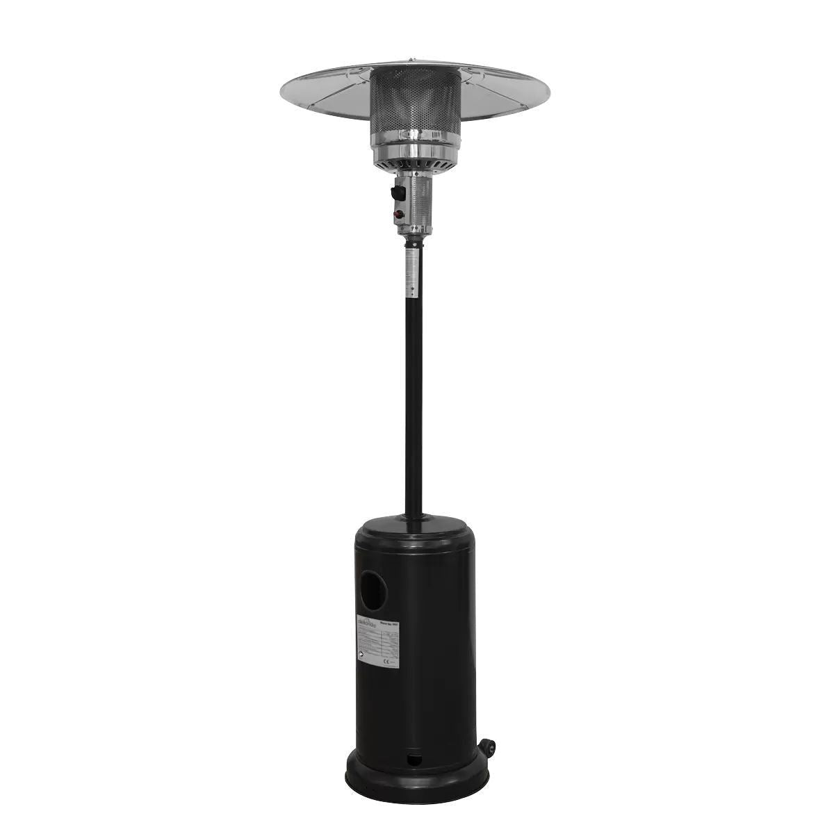 Sealey DG1 Dellonda Outdoor Garden Gas Heater 13kW Commercial & Domestic Black