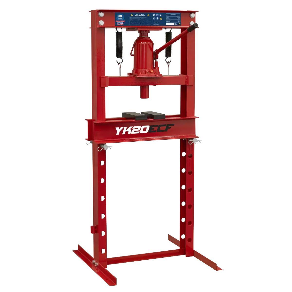 Sealey YK20ECF 20tonne Hydraulic Press Economy Floor Type