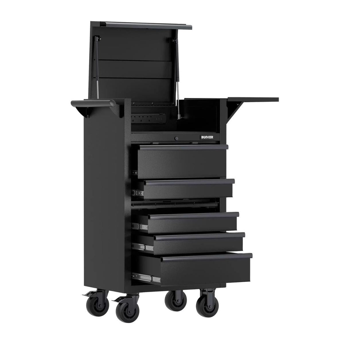 Draper B700-5DDT BUNKER Diagnostic Trolley, 5 Drawer 25 Inch 31711