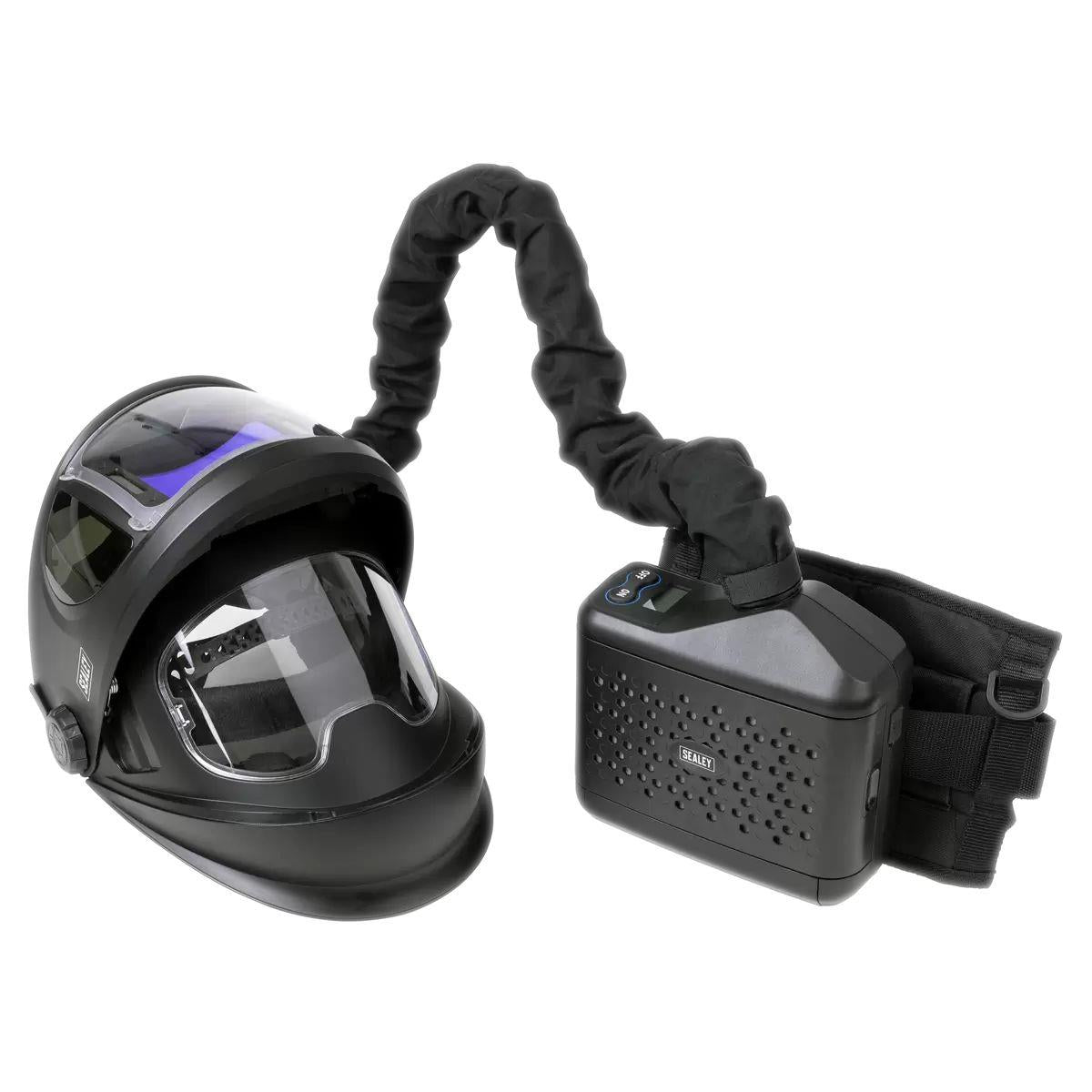 Sealey PWH618 Auto Darkening Welding Helmet with TH3 Powered Air Purifying Respirator