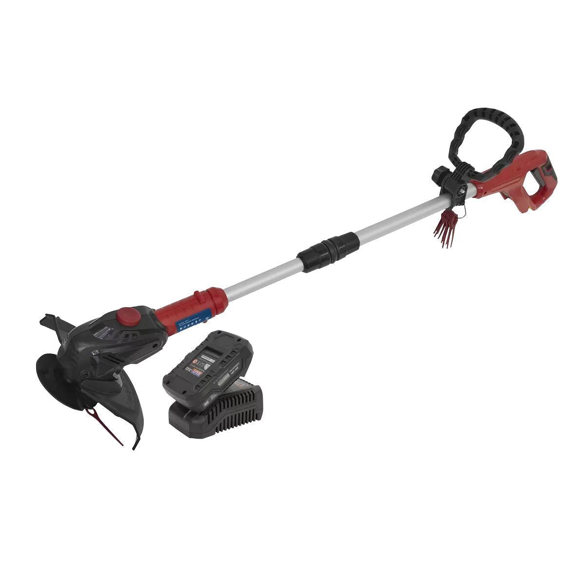 Sealey CS20VCOMBO2 Strimmer Cordless 20V with 1 x 2Ah Battery & Charger