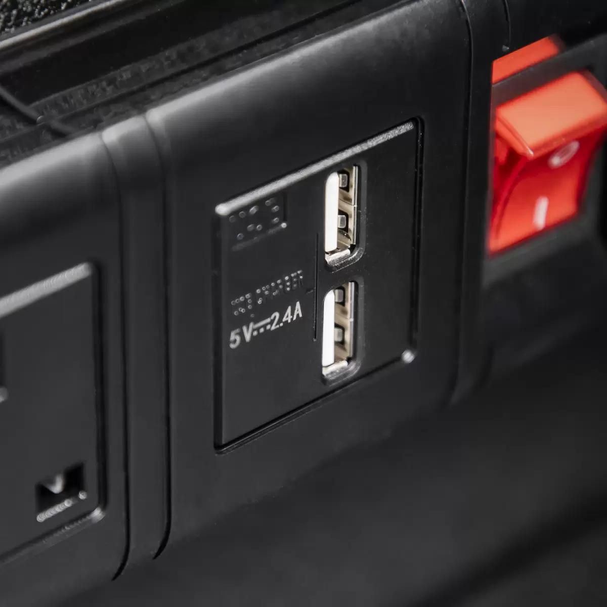 Sealey AP6310BE Mobile Tool Cabinet 1600mm Power Tool Charging Drawer