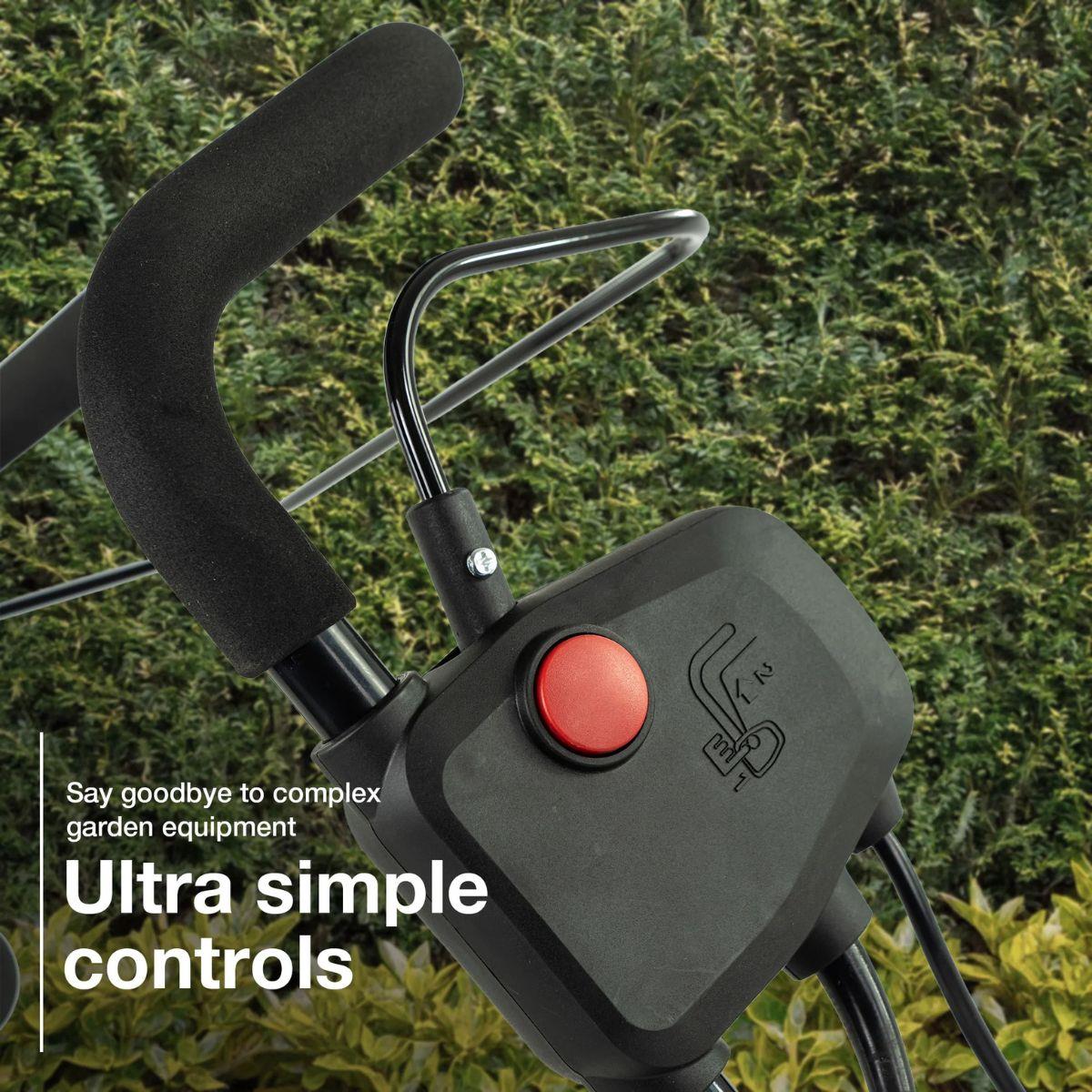 Hyundai HYSC1600E 36cm 2-in-1 Electric Lawn Scarifier and Aerator with 45L Collection Bag