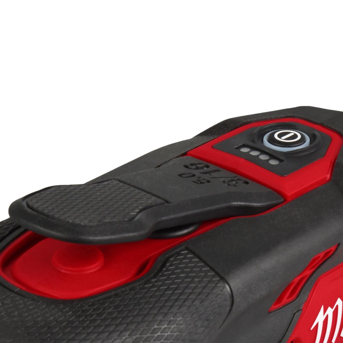 Milwaukee M12FROS5-502X 12V Brushless 150mm Random Orbital Sander with 2 x M12HB5 5.0Ah Battery, Charger & Case 4933493652