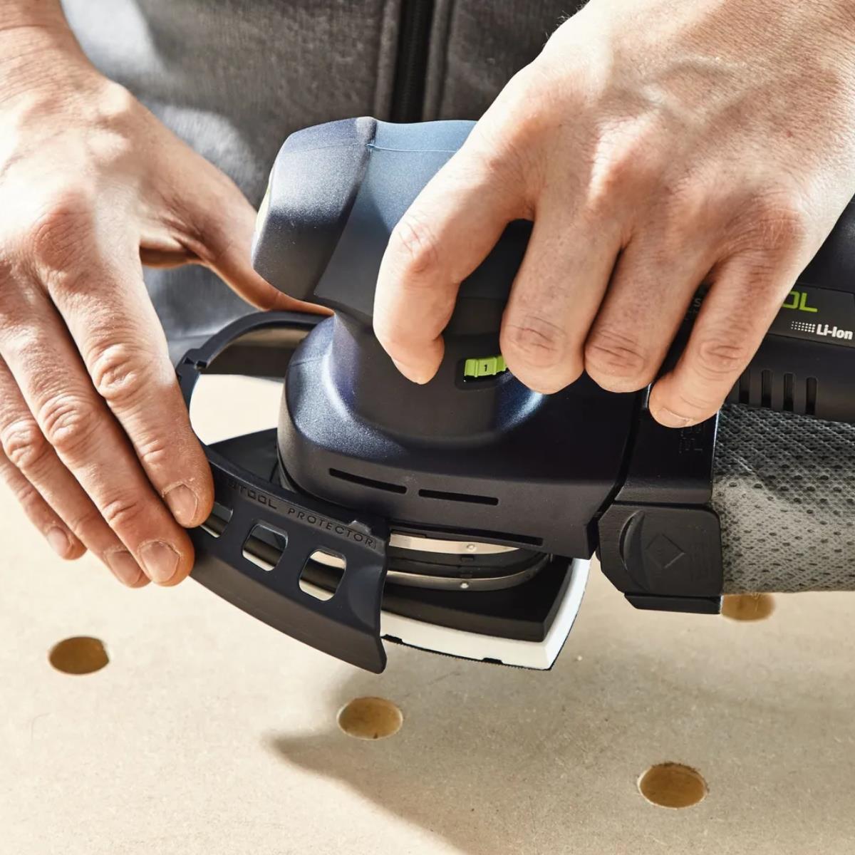 Festool DTSC 400 3,0 I-Set 18V Brushless Delta Sander with 2 x 3.0Ah Battery, Charger & Case - 578852