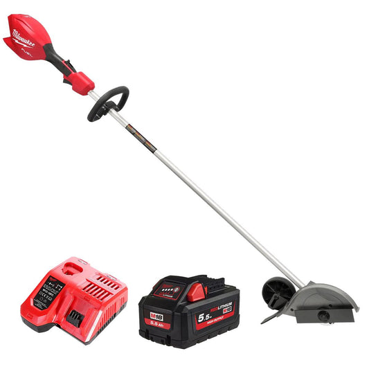 Milwaukee M18FEDG-0 18V FUEL Brushless Edger With 1 x 5.5Ah Battery & Charger