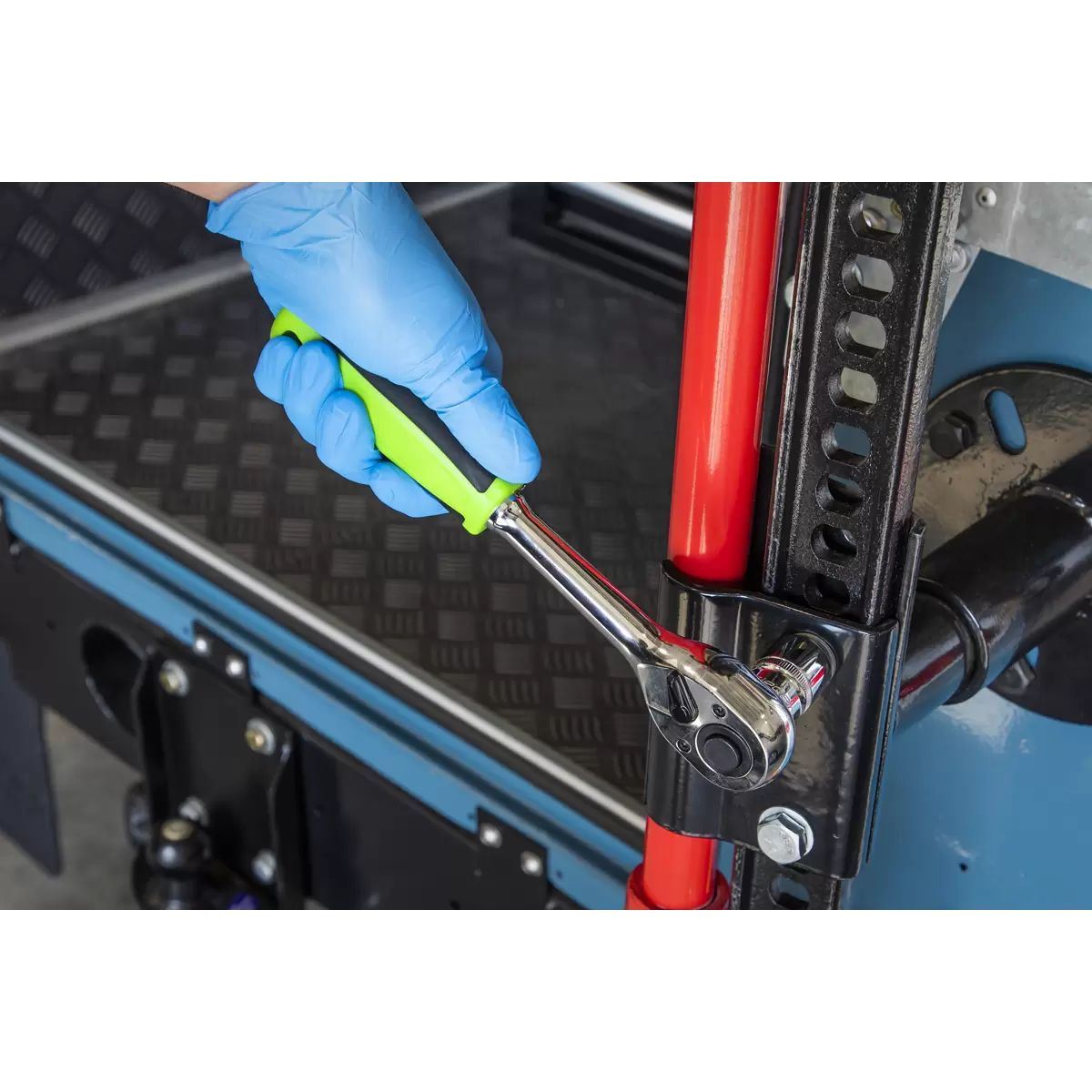 Sealey S01271 Siegen Socket Set with Tool Tray 1/4