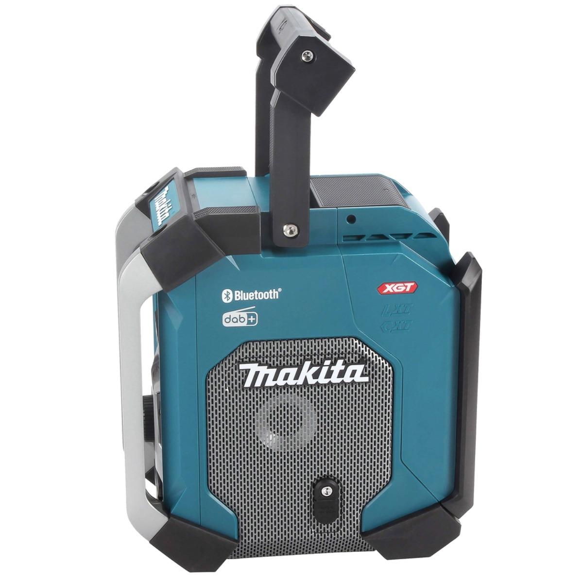 Makita MR007GZ 40V XGT DAB/DAB+ Job Site Radio With Bluetooth With 1 x 2.5Ah Battery & Charger