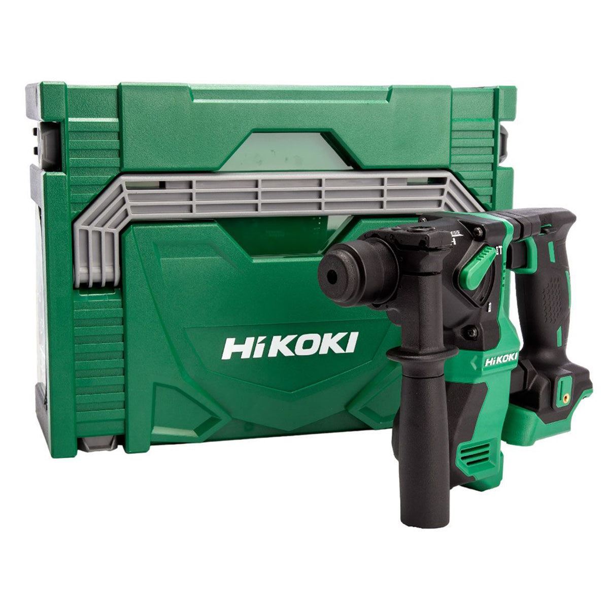 Hikoki DH18DPAJ3Z 18V Brushless SDS+ Rotary Hammer Drill with 1 x 2.5Ah/5.0Ah Battery & Charger