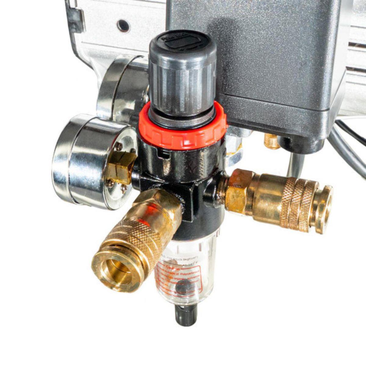 Hyundai HY27550X 50L Oil Free Low Noise Portable Electric Air Compressor 118psi 230V/1500W