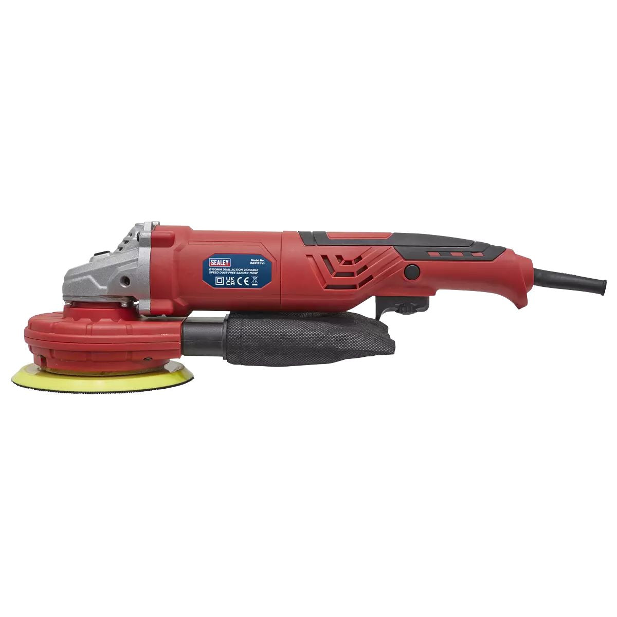 Sealey DAS151 Ø150mm Dual Action Variable Speed Dust-Free Sander 230V/750W
