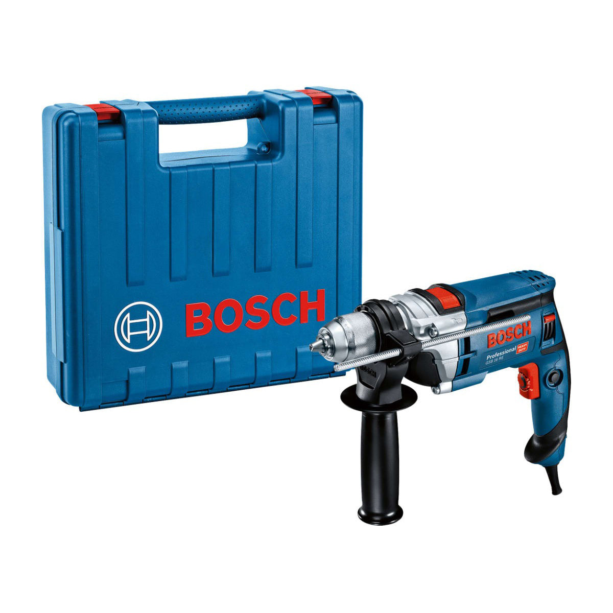 Bosch GSB 16 RE Professional Impact Drill Body Only with Case 240V/750W 060114E570