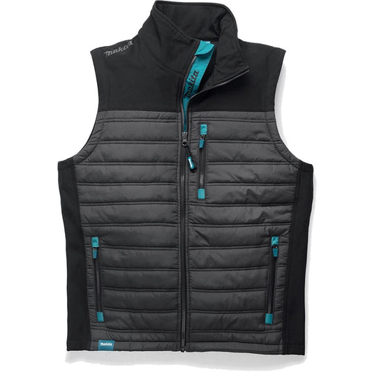 Makita MK201M Shield Bodywarmer Grey - Size L