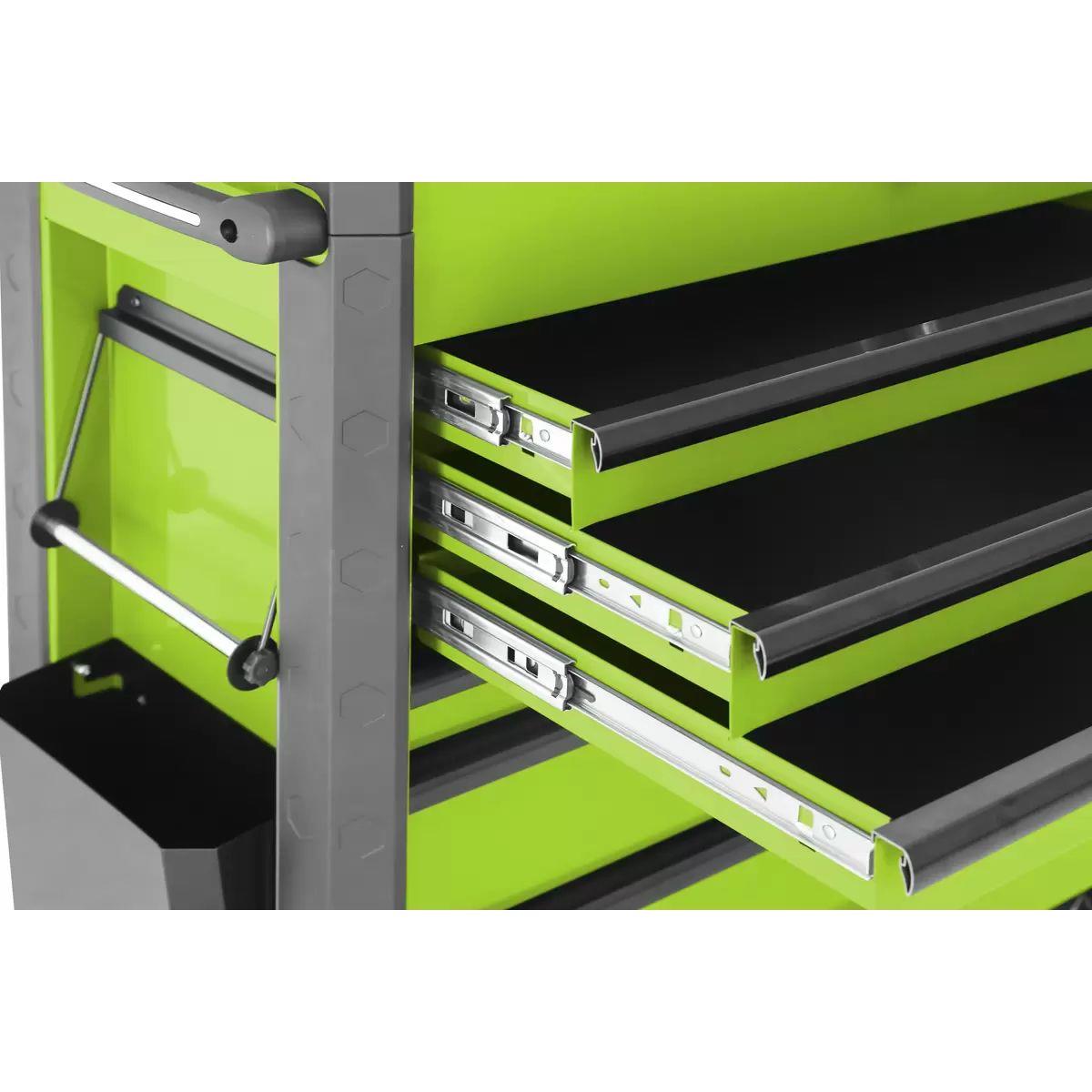 Sealey AP266HV Superline Pro Tool Trolley 6 Drawer Green
