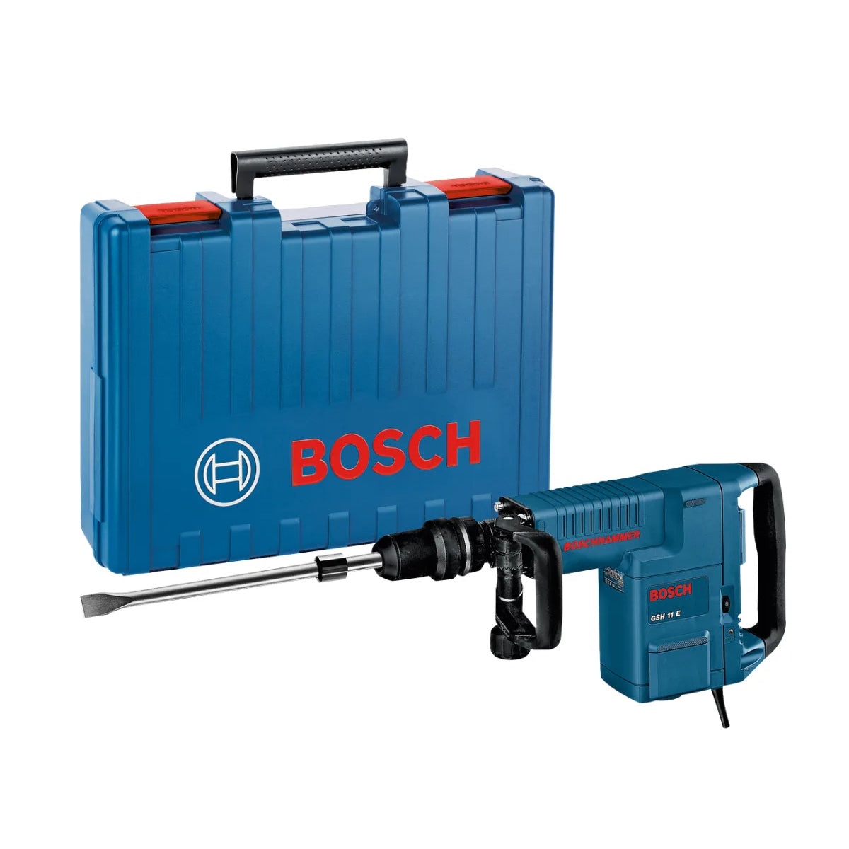 Bosch GSH 11 E SDS-Max Professional Demolition Hammer for Efficient Chiseling 240V/1500W 0611316742