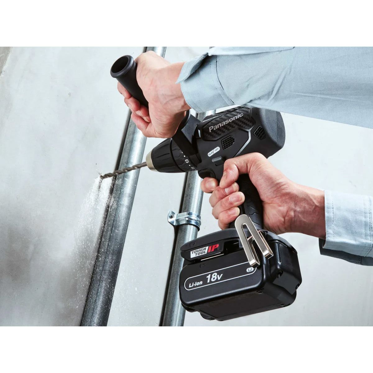 Panasonic PAN79A3XT32 EY79A3XT32 18V Smart Brushless Combi Drill Driver & Systainer Case Body Only