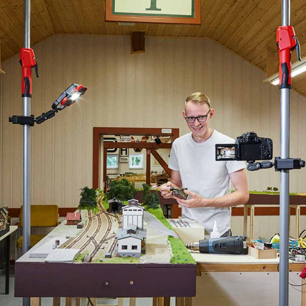 Bessey STE-LH Laser Holder Support Bar Bracket 20 x 14cm