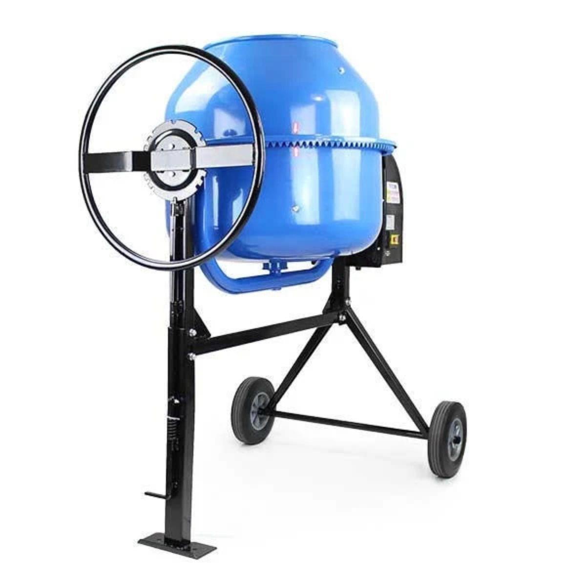 Hyundai HYCM160E 160L Portable Electric Cement Concrete Mixer 230V/650W