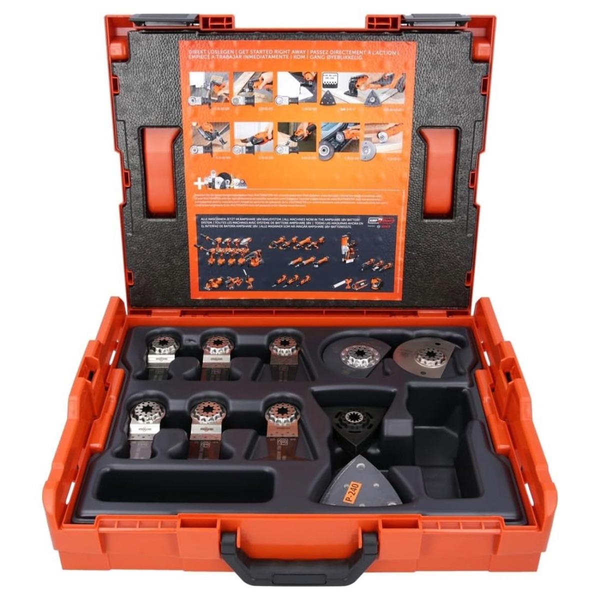 Fein 34 Piece Starlock Multi-Tool Accessory Set In L-Boxx 102 Carry Case 33903750010