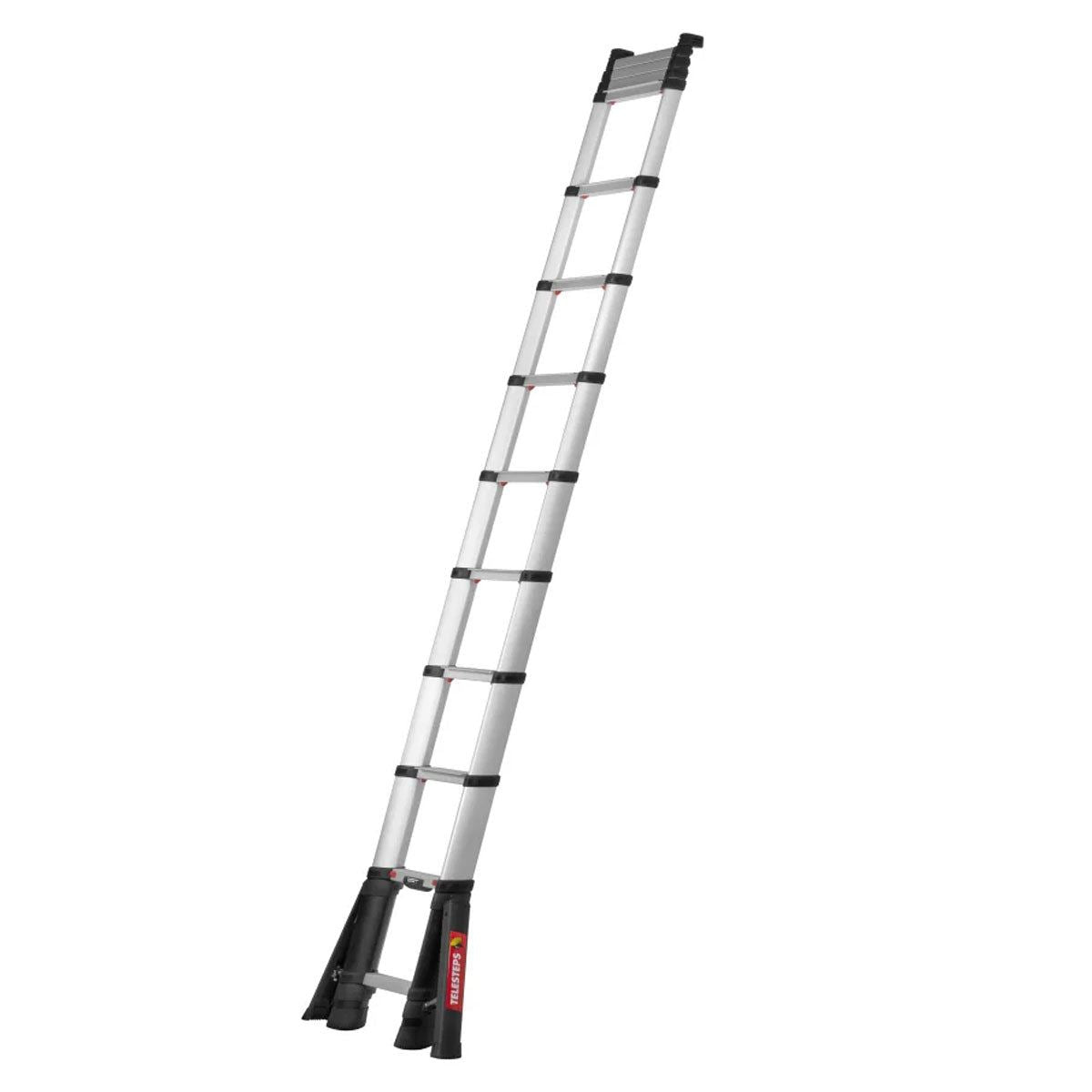 Telesteps TEL72241781 4.1m Prime Line Telescopic Ladder with Stabilisers Ideal for Professional Tasks