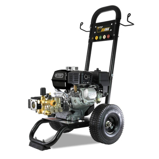 V-TUF DD055 Industrial 5.5HP Honda Driven Petrol Pressure Washer 2000psi 140Bar 13.2L/min
