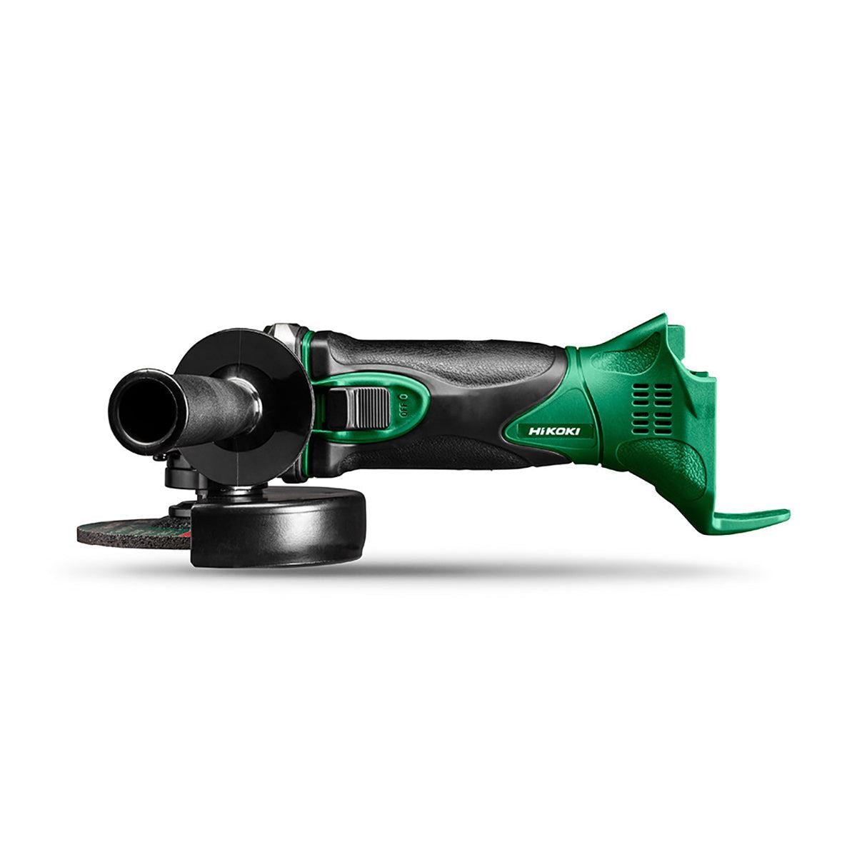 Hikoki G18DSL2W4Z 18V Cordless 115mm Angle Grinder with 1 x 2.5Ah/5.0Ah Battery Charger & Bag